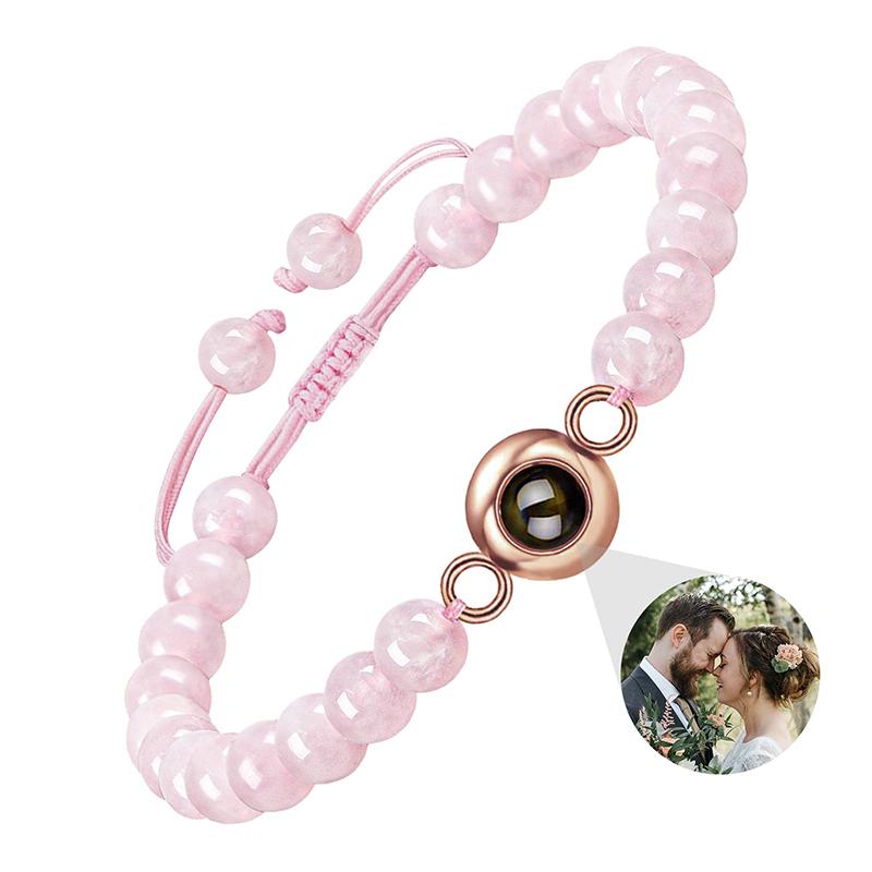 Individuelles Armband mit Bild innen Personalisierte Projektionsarmbänder mit Fotos Armband mit Foto Personalisierte Gedenkgeschenke