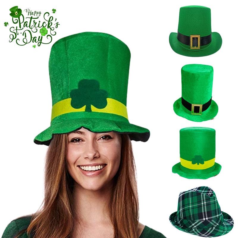 Patricks Day St Green Hats Adult Irish Leprechaun Shamrock Fancy Access Dress