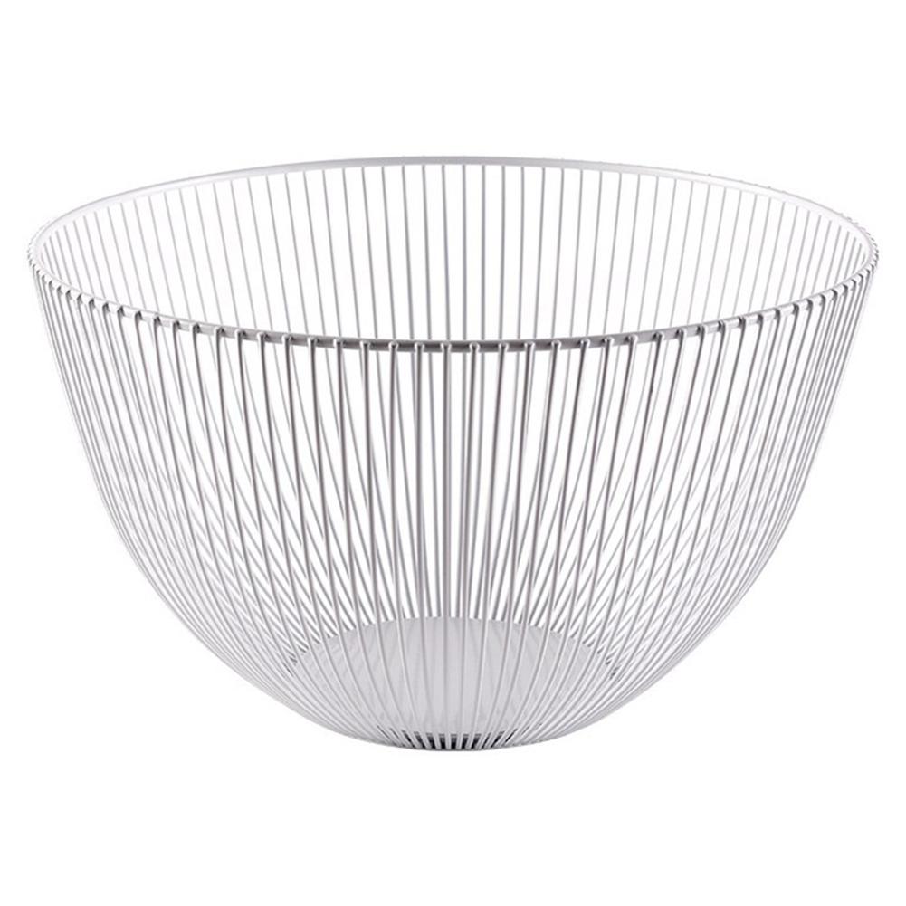 Nordic Style Iron Drain Basket Fruit Bowl for Living Room Kitchen Supplies