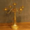 Iron Candlesticks , Three,Head & Five,Head Candle Holders, Candlelight Dinner Atmosphere Decor for Home Dining Rooms