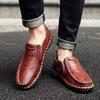 Men's Slip On Leather Shoes Moccasins Loafers