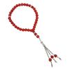 Muslim Prayer Beads Red 33 Beads Bright Beautiful Exquisite Glossy Elegant Tasbih Prayer Beads For Worship