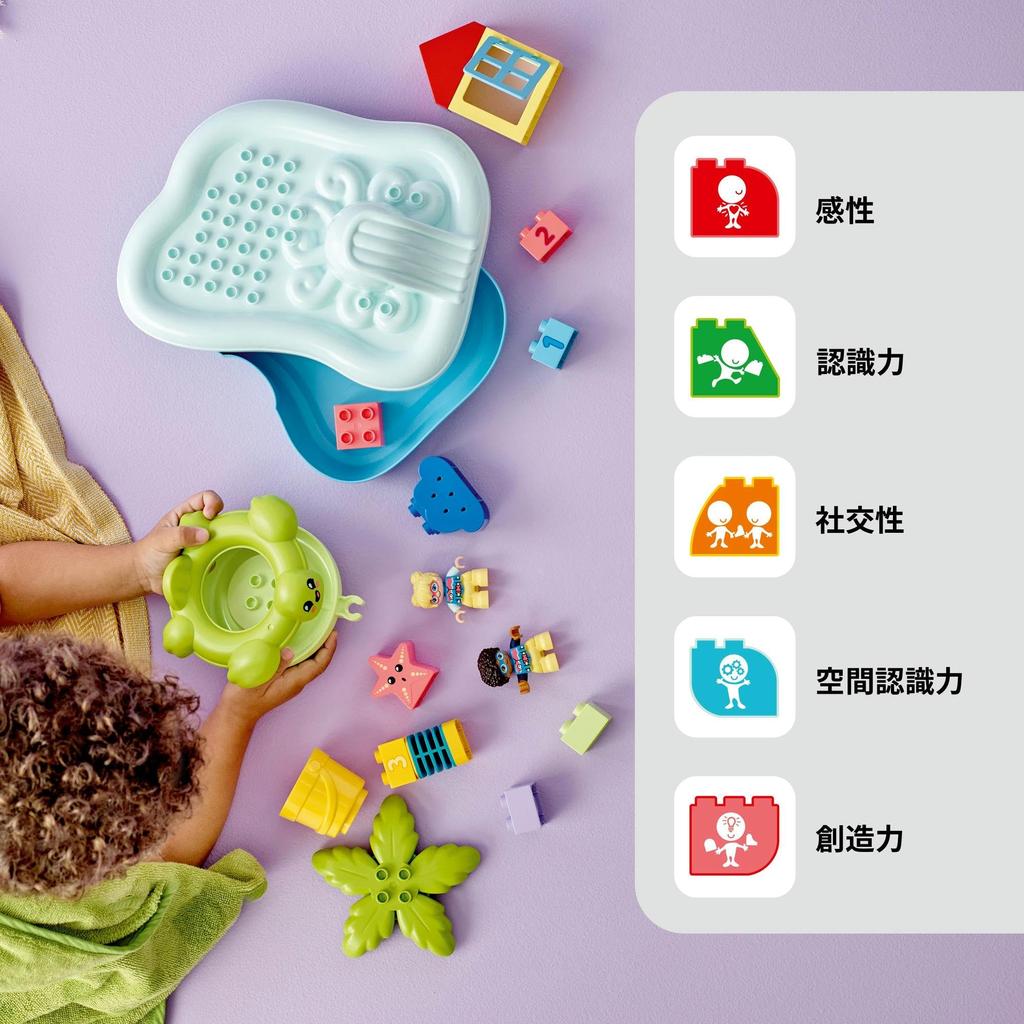 LEGO Duplo Duplo Town Water Park Toys Present Birthday Blocks Educational Christmas Boys Girls Children 1 and a Half Years Old 2 Years Old 4 Years Old