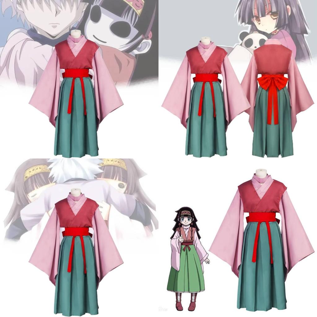 Pink Polyester Fiber Blended Anime Cosplay For Game And Animation Role Playing