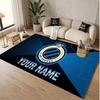 Personalized Crystal Velvet Carpet Club Brugge FC Pattern Non Slip Floor Rug