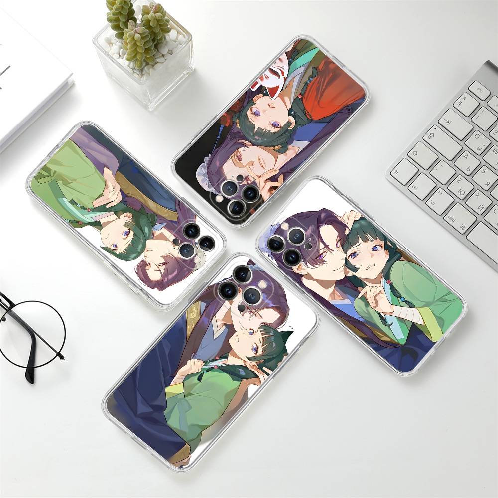 Anime The Apothecary Diaries Phone Case For iPhone 17 16 15 14 11 12 13 Mini Pro XS Max Plus Funda Shell