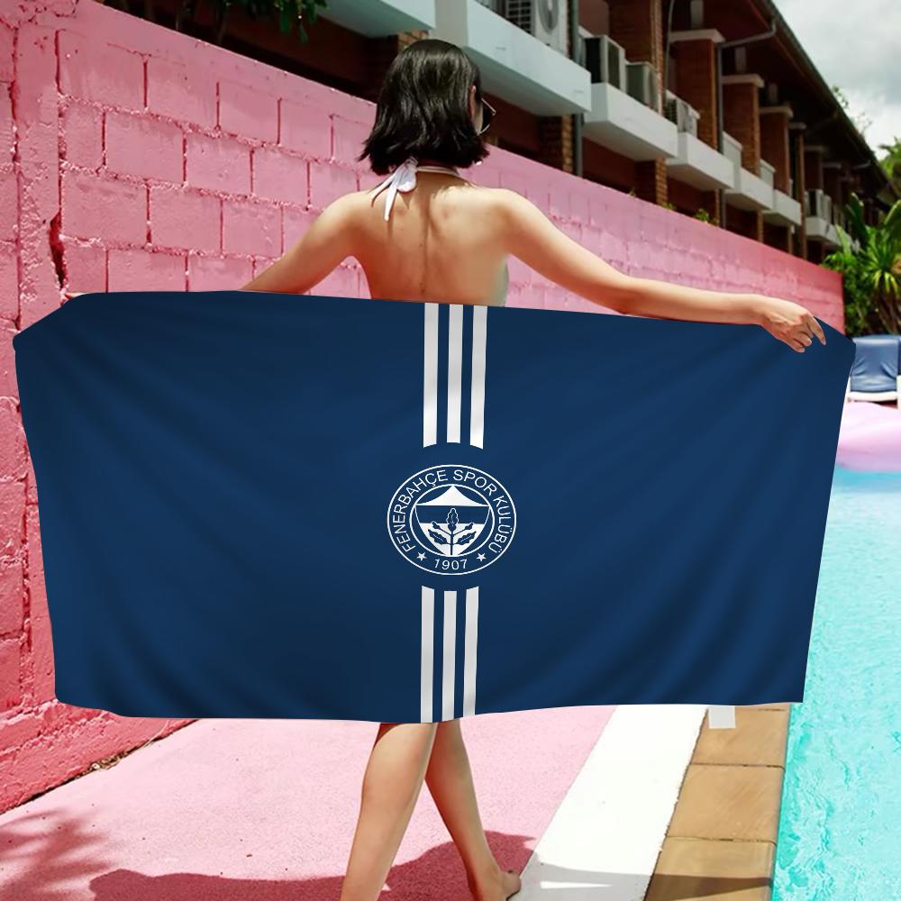 F-Fenerbahce-Football-Fans Microfiber Beach Towel Absorbent Quick Dry Soft Yoga Swimming Resort Mountain Climbing Towel