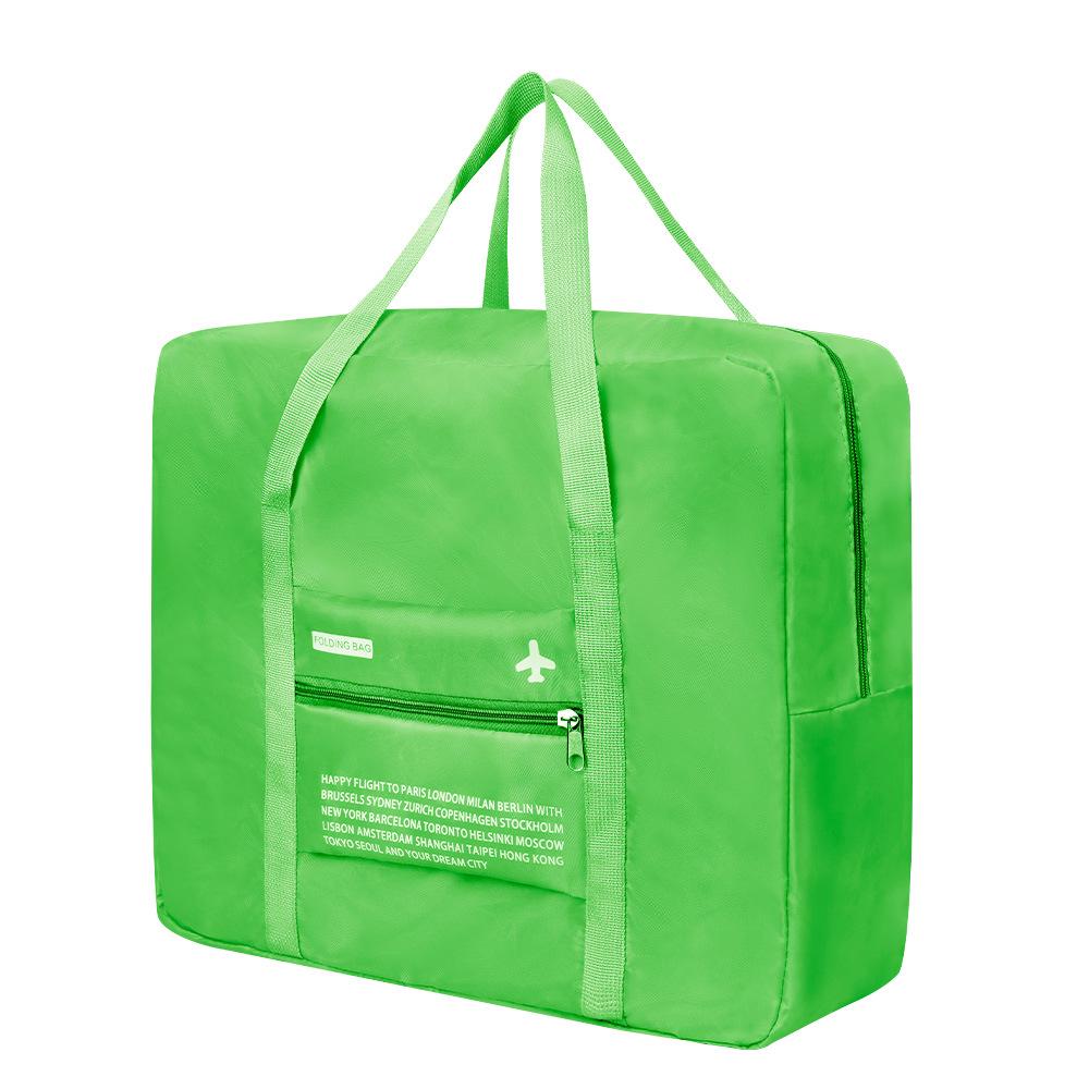 Foldable Large Capacity Travel Tote and Shoulder Bag - Luggage Storage and Suitcase Hanging Bag.