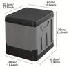 Multifunctional Outdoor Storage Box Collapsible Toilet Portable Emergency Toilet Camping Travel Car Use Folding Organizer