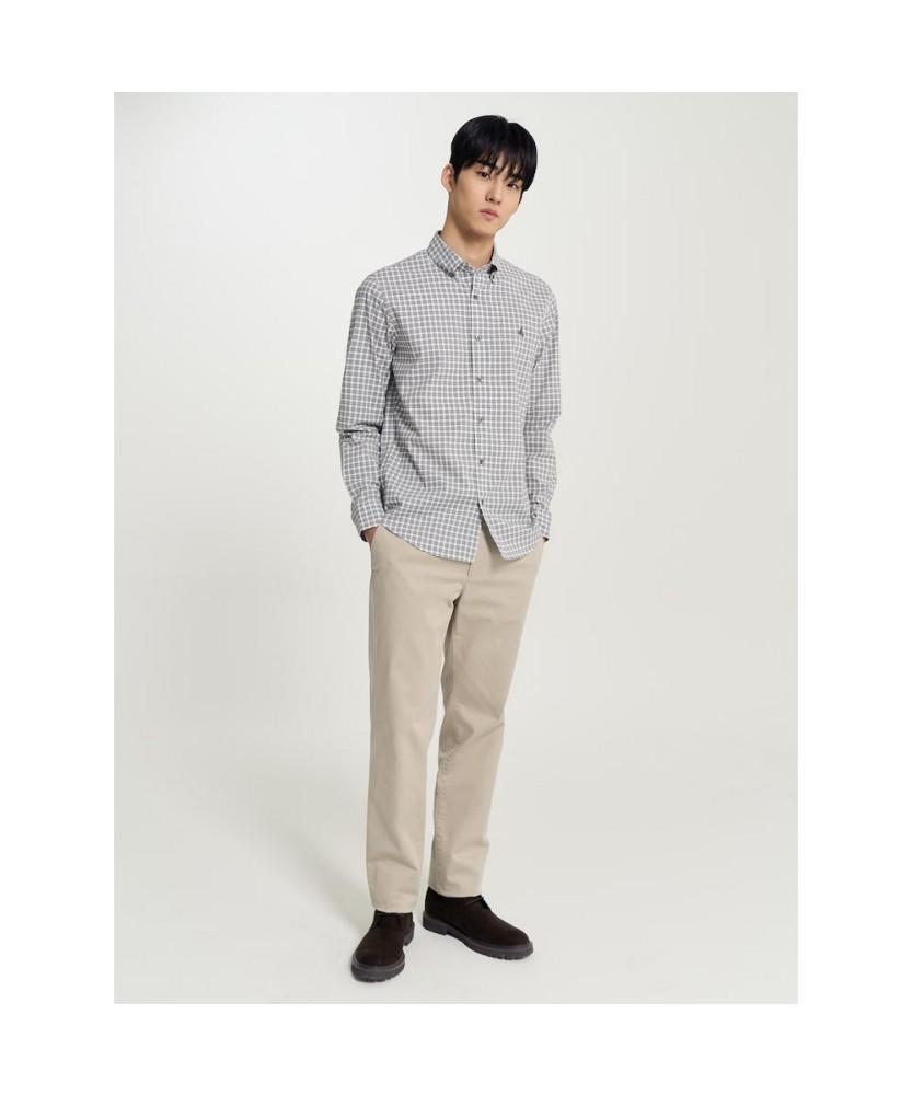 Binpolmen [Essential] Spring Standard Fit Chino Pants Beige
