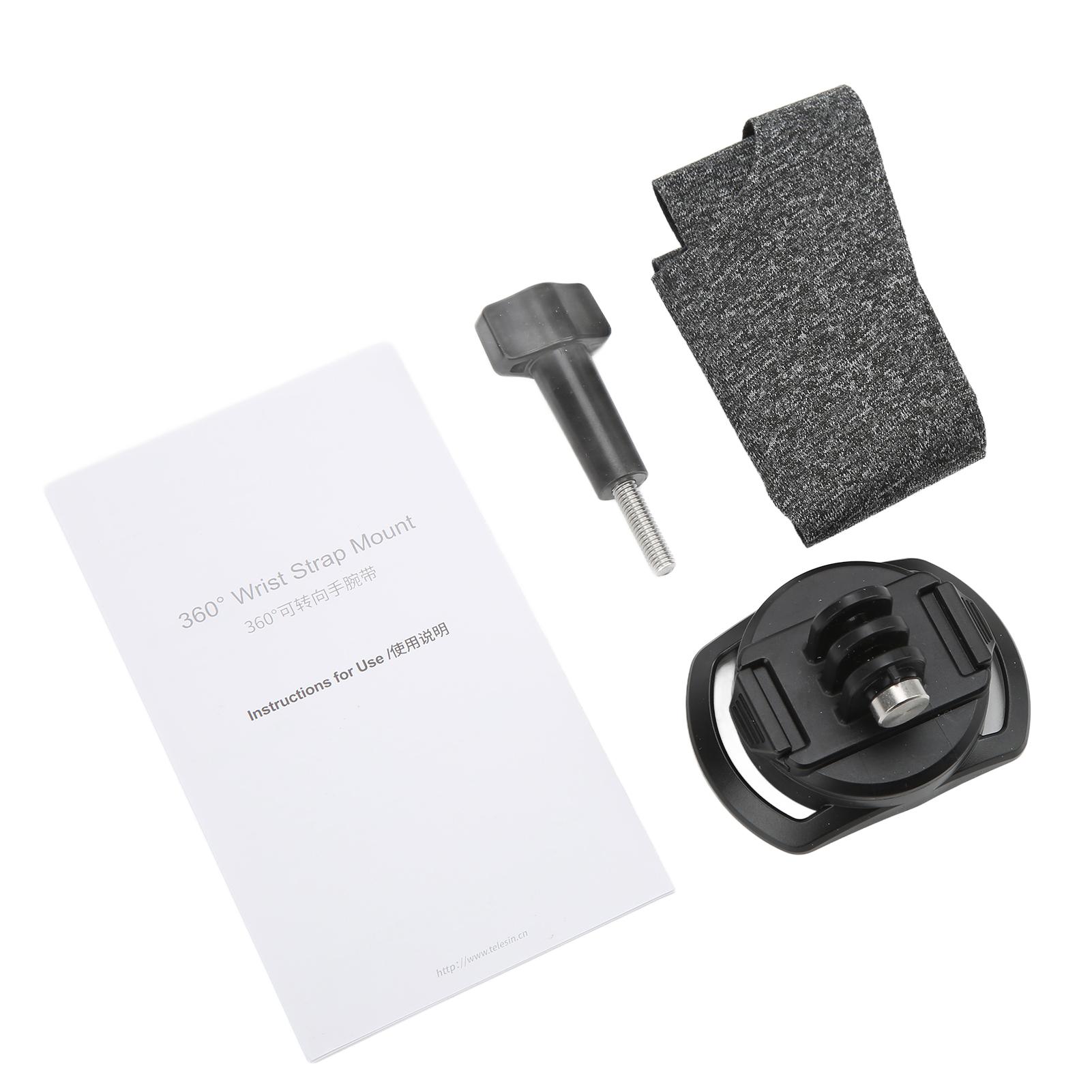 

TELESIN 360 degrees Rotation Camera Wrist Hand Strap Grip Motion Camera Hand Wrist Strap for DJI for Insta360