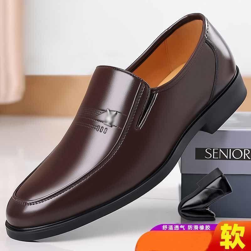 

Men s shoes autumn dress men s leather shoes versatile men s shoes fashion casual leather shoes 44