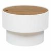 Enola L Coffee Table White