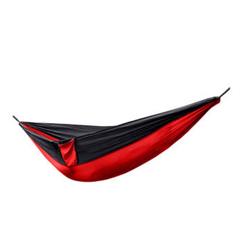 Hochbelastbare Anti-Kipp-Nylon-Hängematte Outdoor Ultraleicht Einzel- und Doppel-Fallschirmtuch