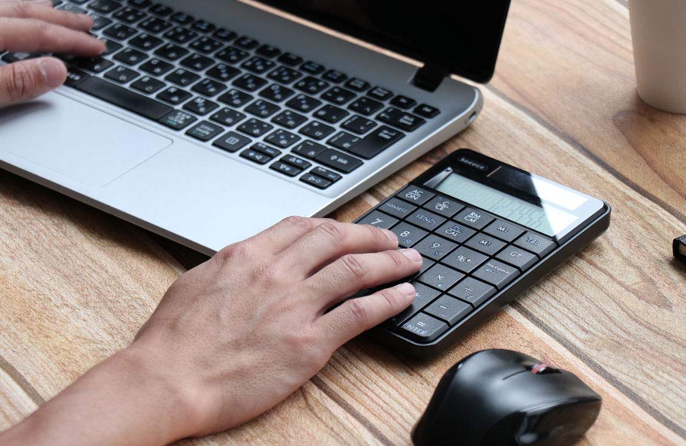 3R Solutions Keeece Wireless Calculator-Equipped Numeric Keypad 3R-KCWNK01