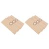 LITE-6Pcs Dust Filter Bags For Vax V10 V11 V12 V100 101 121 2000 4000 5000 6000 6131 6135 6140 6140 6155 Vacuum Cleaner Parts