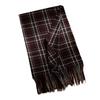 Scarf New Imitation Cashmere Retro Scarf Women's Korean Autumn and Winter Plaid Scarf Tassel Shawl Scarf