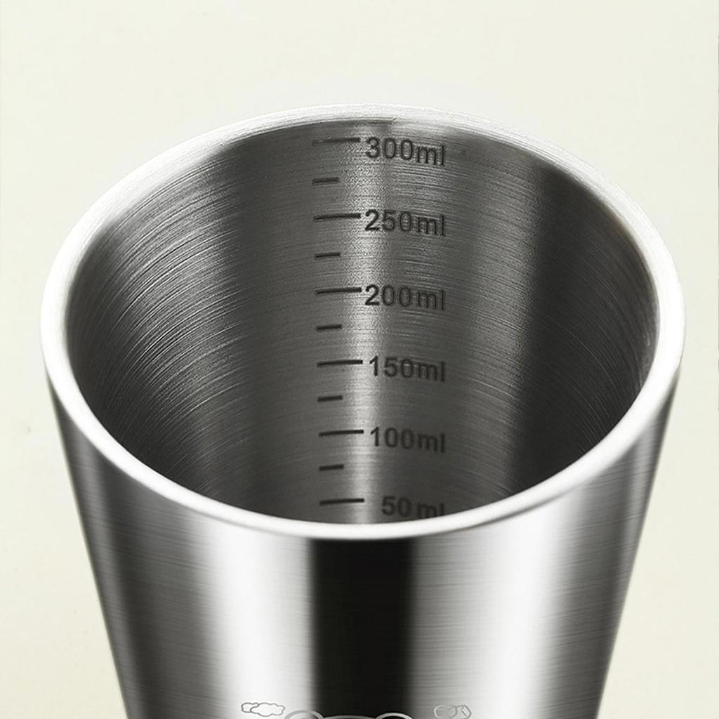 180ml/300ml Double Layer Water Cup Tumbler Durable Anti Scald 304 Stainless Steel Kids Drinking Cup Milk Coffee Cups Drinkware