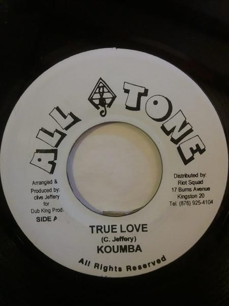 

7inch Record KOUMBA / JANET KAY - True Love / Loving You NONE All Tone Jamaica Reggae, Ska & Dub Used
