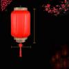 Chinese Retro Red Lantern Festival Printing Landscape Decorative Lanterns Outdoor Waterproof Sunscreen PVC New Year Lanterns