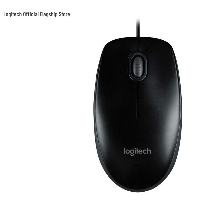 Logitech M100r Wired Optical Mouse