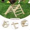 Chicken Perch Roosting Bar Coop Accessory Farm Roost Toy Chick Ladder for Chicks Macaw