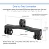 Bicycles Light Camera Mount Bike Light Handlebars Mount Computer Holder Cameras Mount Light Brackets Easy to Install