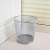 Iron Mesh Waste Bin Garbage Basket Home Office Trash Can Dustbin Sundries Storage Basket Box Bathroon Cleaning Bedroon Waste Bin