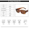 Box black new sunglasses male European glasses female retro anti-UV sunglasses