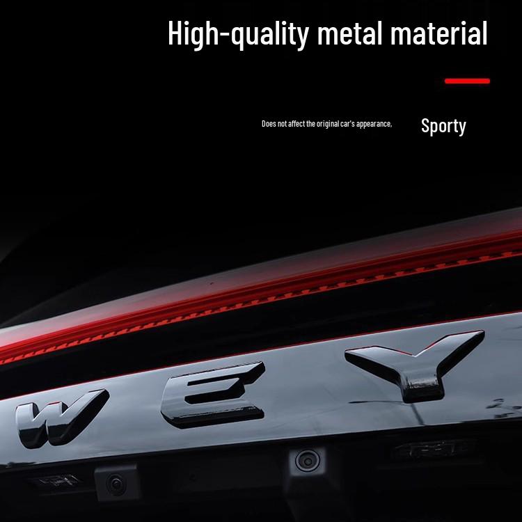 

Compatible with WEY Gaoshan 7/8/9 Black Car Emblems - Auto Parts & Body Decoration Stickers