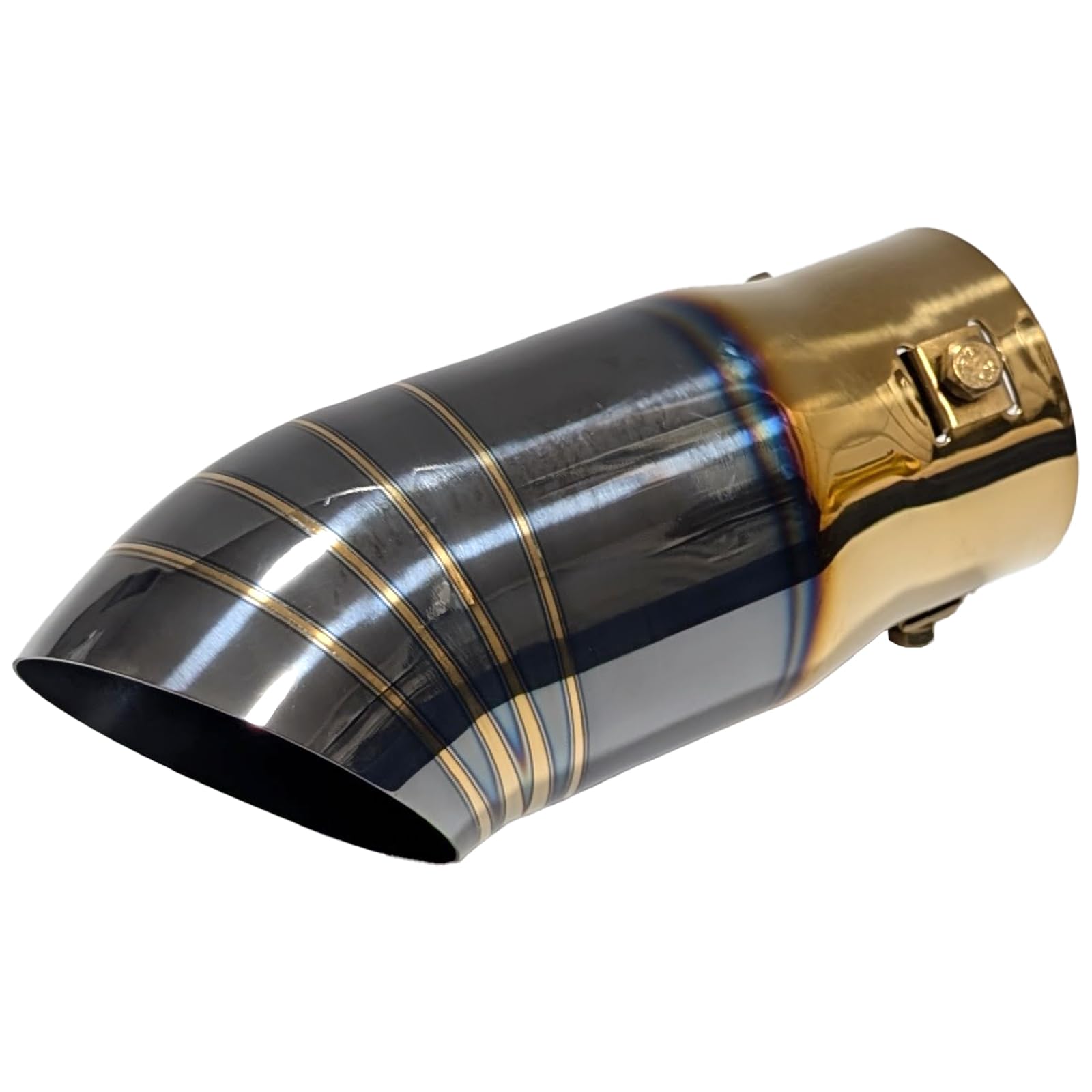 

Sakurawing Универсальный глушитель Нержавеющий Направленный вниз Внутренний диаметр Кастомный Черный Золотой Насадка, Сталь, Боковой выхлоп, Выхлоп, 3-точечное крепление, 35мм-63мм, Деталь,