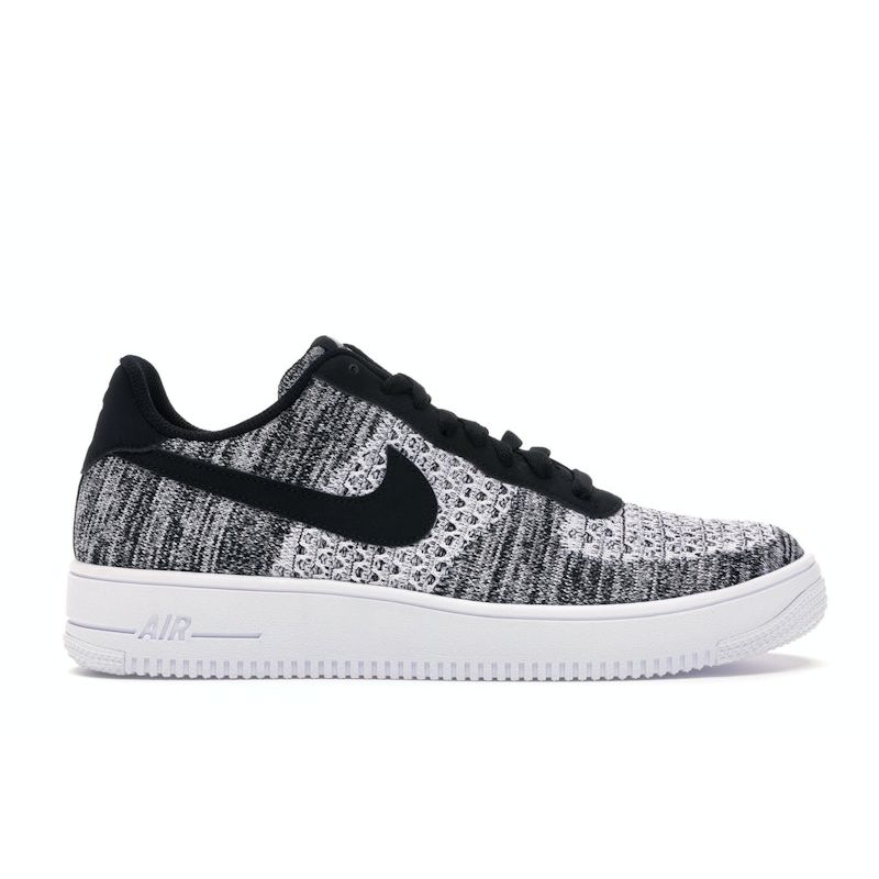 

Кроссовки унисекс Nike Air Force 1 Flyknit Low 2.0 Oreo Black Pure-Platinum-Black-White AV3042-001