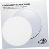 MERRYHAPY Ceiling Light Accessory Acrylic Downlight Diffuser Shade Easy Clean Round Lamp Cover