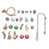 Weihnachts-Countdown-Armband-Bastelset 24 Tage Exquisites DIY Geruchloses Charm-Armband Blind Box