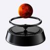 Creative Planet Solar Rotating Car Air Freshener Ornament for Aromatherapy and Console Decoration