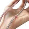 Natural Strawberry Quartz Crystal Bracelet for Women6mm Double-ring fashion crystal bracelet as a birthday gift for a girl's best friend