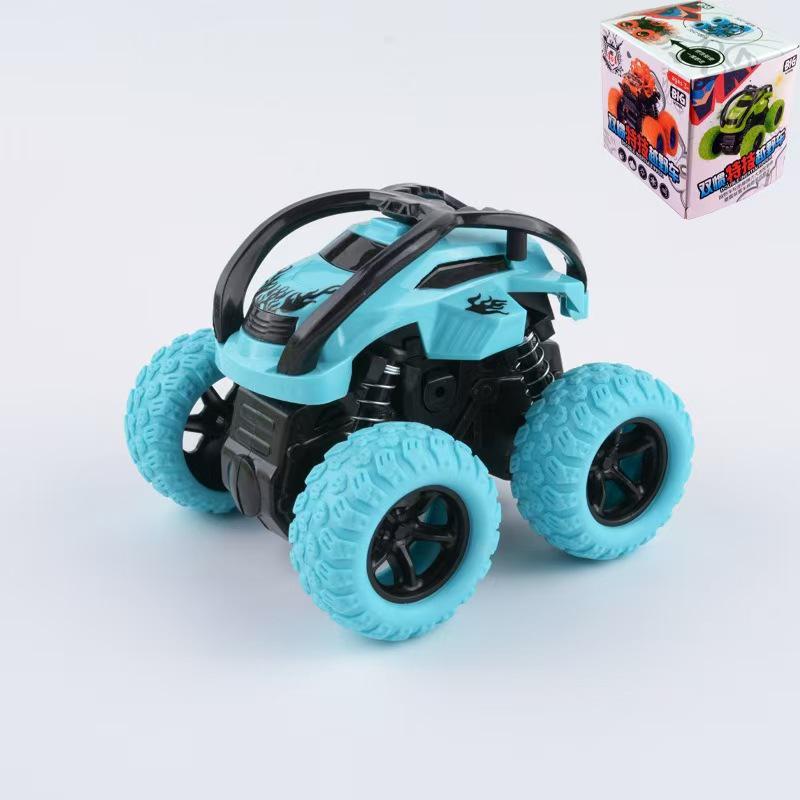 Children's Inertia-Powered Off-Road Toy Car - Durable, Simulation Model