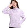 Leichte und lässige Damen-Daunenjacke modisch vielseitig weiße Entendaune leicht warm Herbst und Winter dünn große Größe Jacke
