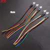2 3 4 5 6-Pin LED-Streifen JST SM Stecker Buchse oder Stecker Adapterstecker JST Stecker Klemme mit 15CM 22AWG Draht für Lichtleiste