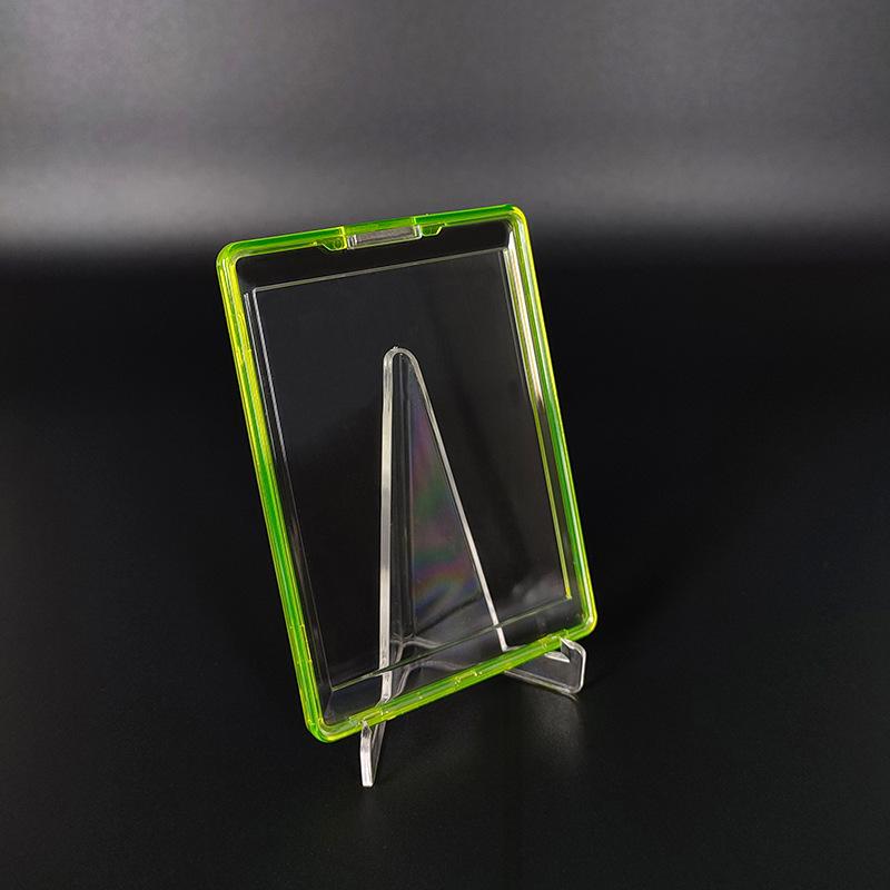 Magnetic 35PT Star Card Set: Transparent Card Holder for Naruto, Pokemon, Yu-Gi-Oh, Ultraman - Laminated Version