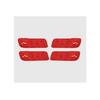 For Zeekr 9X 2025 2026 Door Switch Button Suede Protective Sticker Interior Parts Accessories