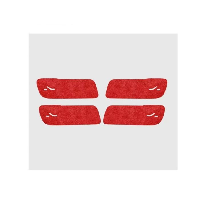 For Zeekr 9X 2025 2026 Door Switch Button Suede Protective Sticker Interior Parts Accessories