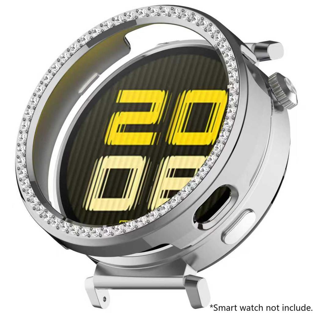 Bling PC Hohlgehäuse Rahmen für Huawei Watch GT6 Diamant Kristall Stoßstangen Schutz für Huawei Watch GT6 41mm Hülle Zubehör