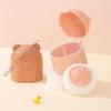 Baby Dusting Powder Case With Secure Closure Friendly Plastic Soft Applicator Perfect For Delicate Skin