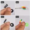 Olive Black Space Beans - Long Cylindrical Head Fishing Tackle Accessories