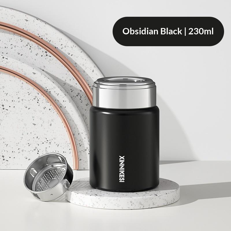 230ml Mini Tazza Termica in Acciaio Inossidabile 316 Borraccia Sottovuoto Portatile alla Moda da Tasca per Caffè Tè Borraccia Termica Tumbler
