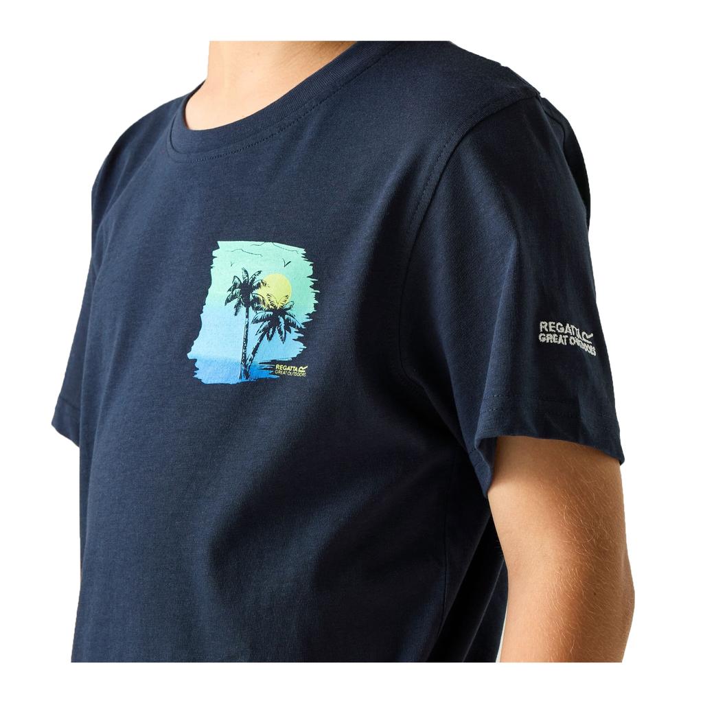 Regatta Childrens/Kids Bosley Back Print T-Shirt