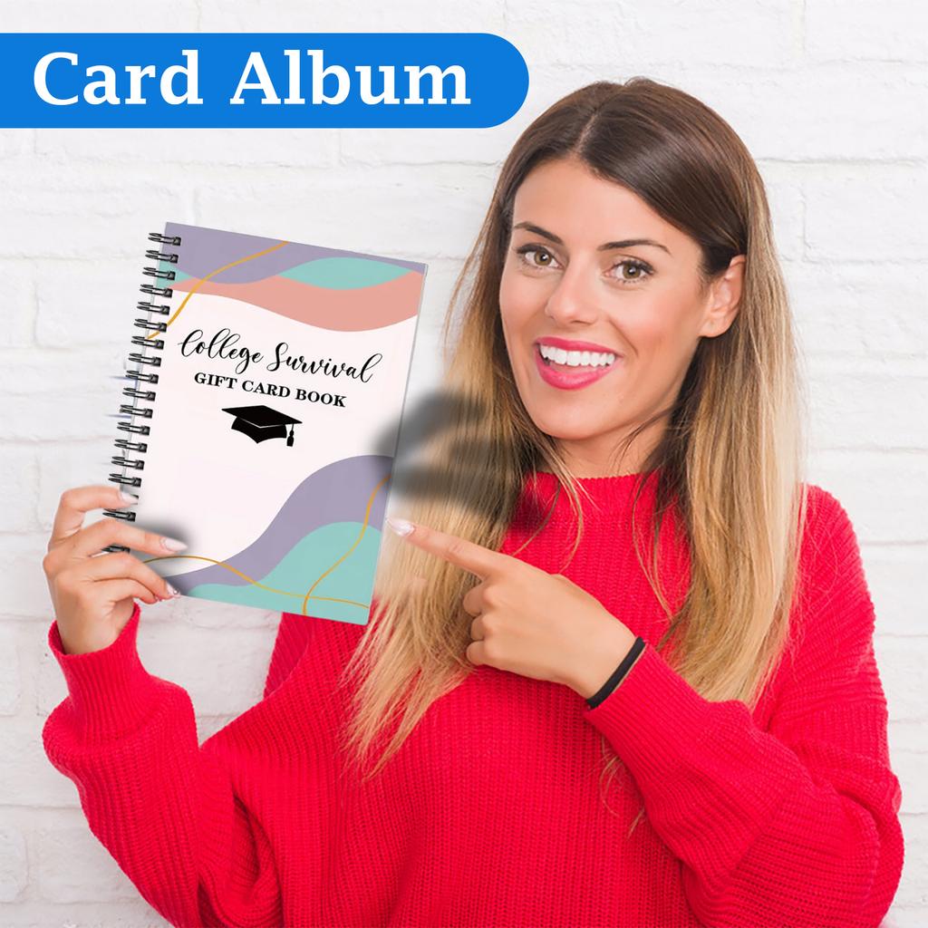 College  Gift Card Book, Graduation Gift Card Book, 2026 College  Booklet Organizer Leaving Home High  School Birthday Care Package Ca
