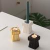 Fashion Candle Holder Solid Square Tealight Candlestick for Wedding Home Decor Hotel Supplies