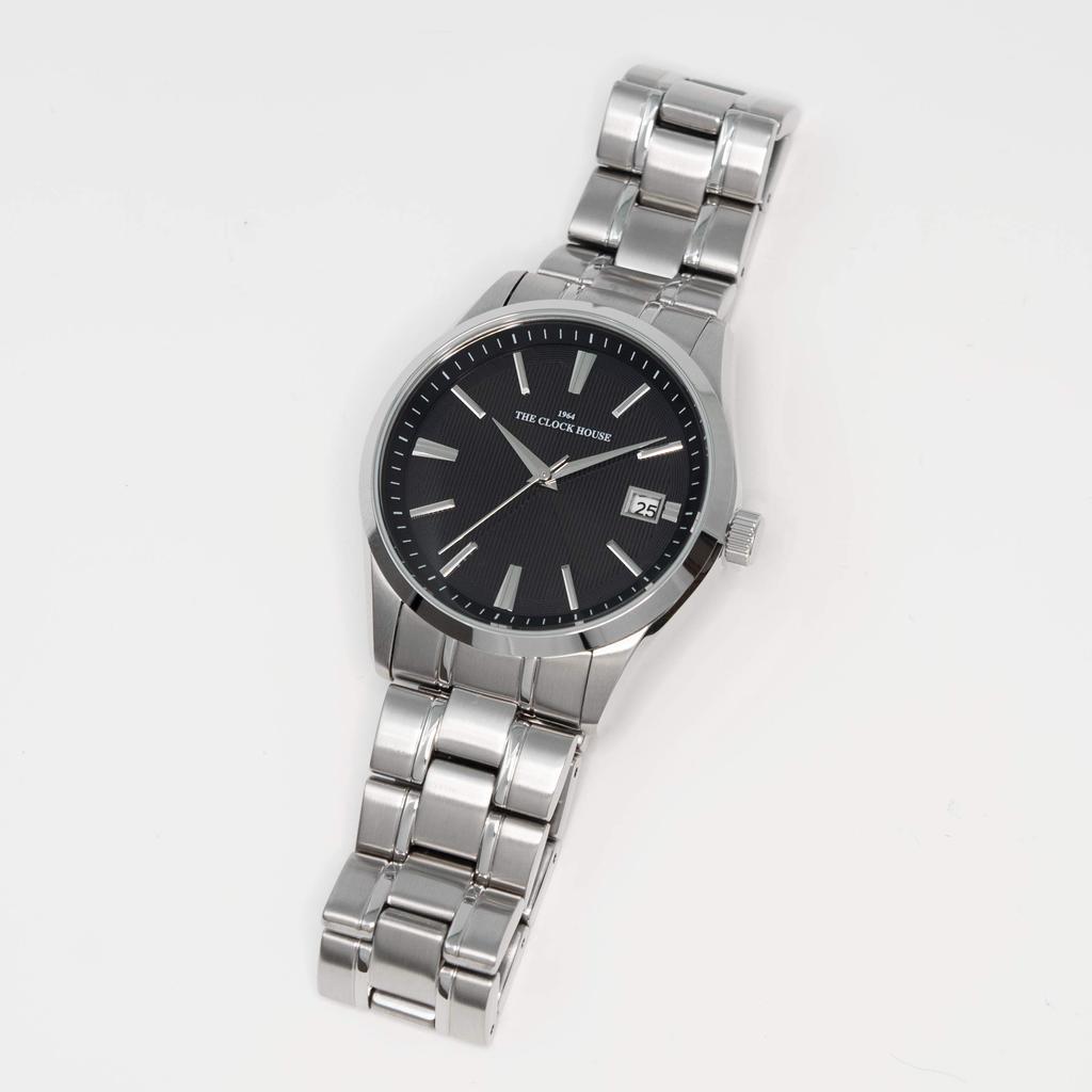 Clock THE CLOCK HOUSE Watch Business Formal Solar [The House] Men's MBF1006-BK1A